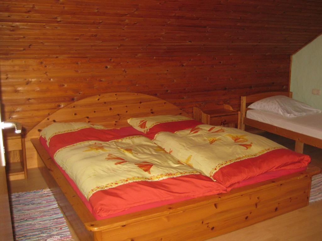 Postel nebo postele na pokoji v ubytování Ferienhof Beimler