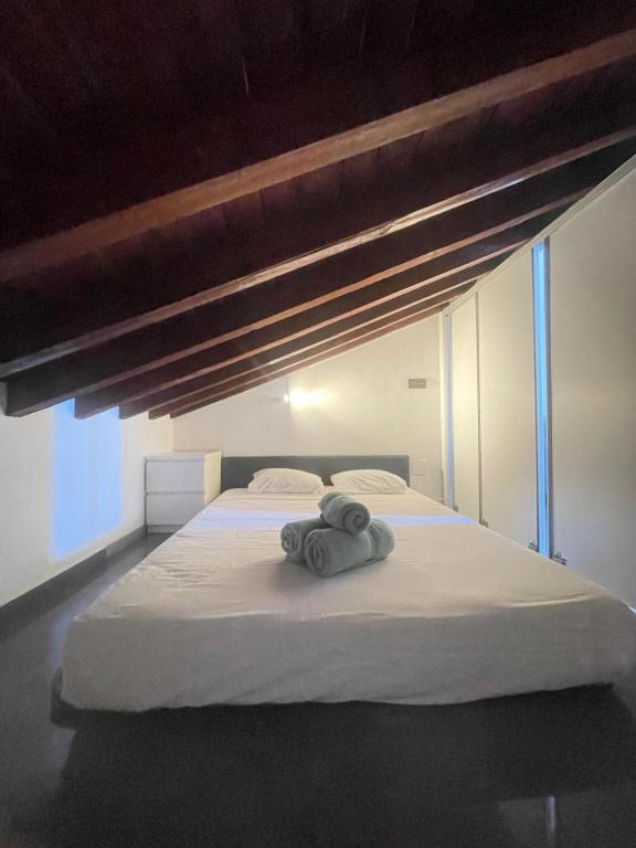 Posteľ alebo postele v izbe v ubytovaní -MalagaSunApts- Private Terrace Studio