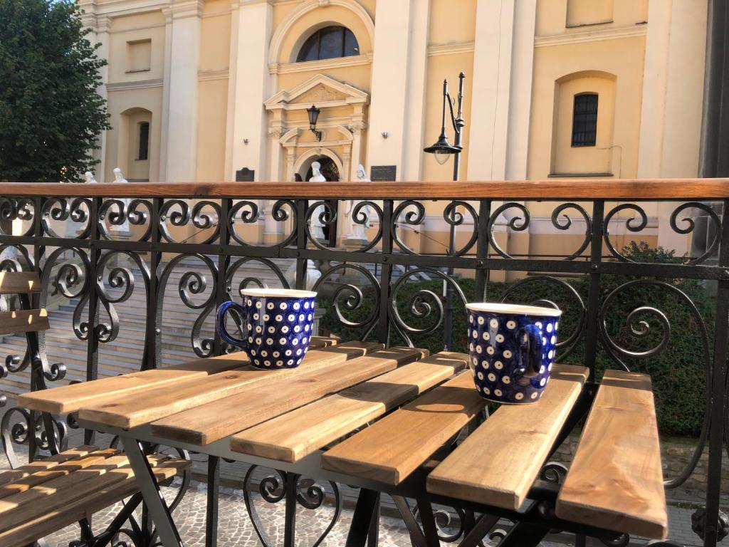 Balkón alebo terasa v ubytovaní Przemysl Old Town Style