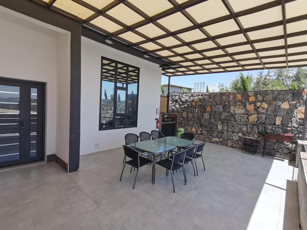 Patio nebo venkovní prostory v ubytování ALOEVERA VILLAS & CAFA