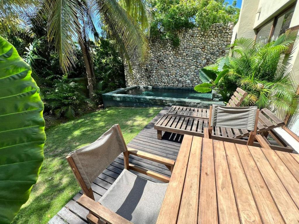 Zahrada ubytování Villa Privada en Naio Palomino