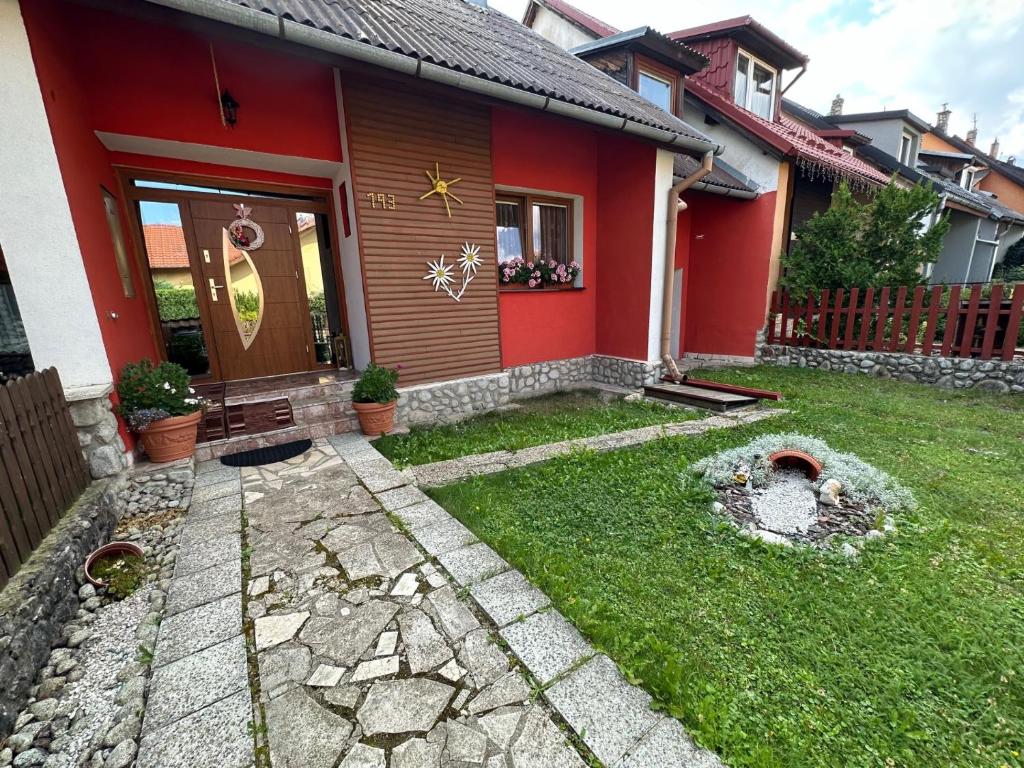 Zahrada ubytování Privát Mulík
