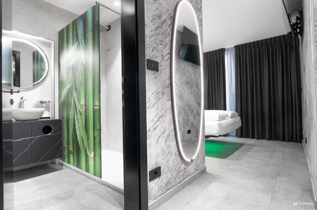 Koupelna v ubytování ADV HOME - Exclusive Rooms
