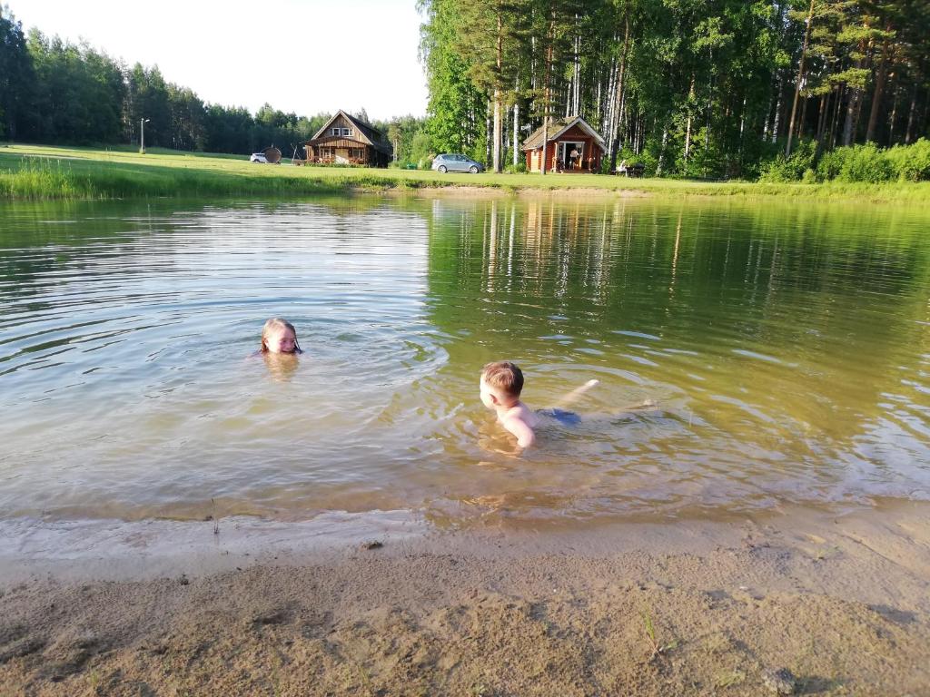 Příroda nedaleko prázdninového domu