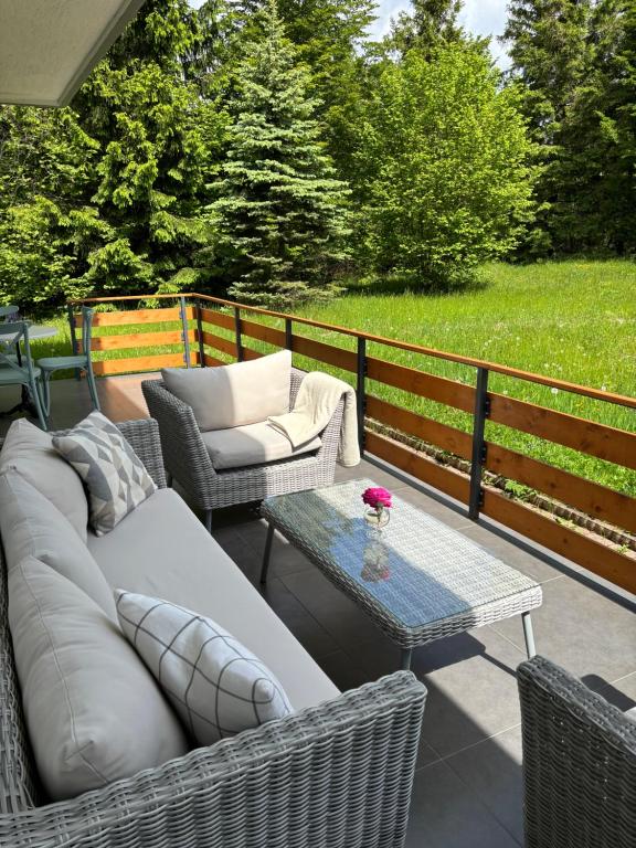 Posezení v ubytování Chalet Mint