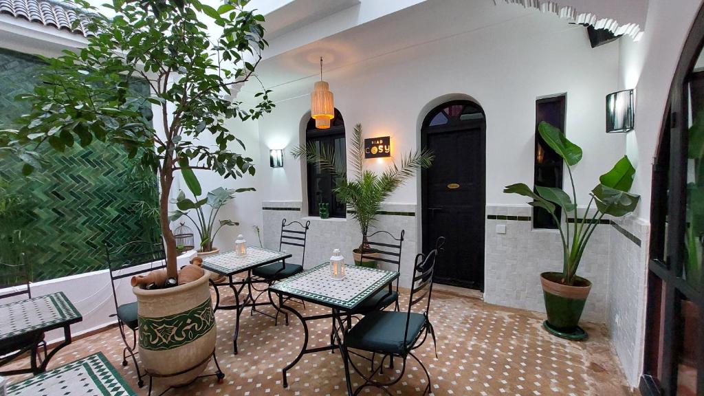 Zahrada ubytování Riad Cosy