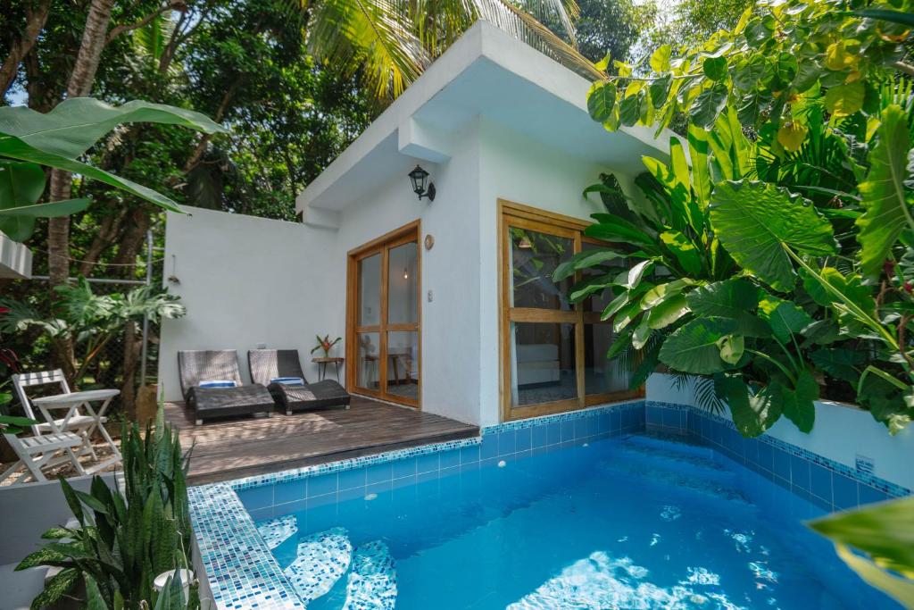 Bazén v ubytování Casa del Pavo Real Boutique Hotel nebo v jeho okolí