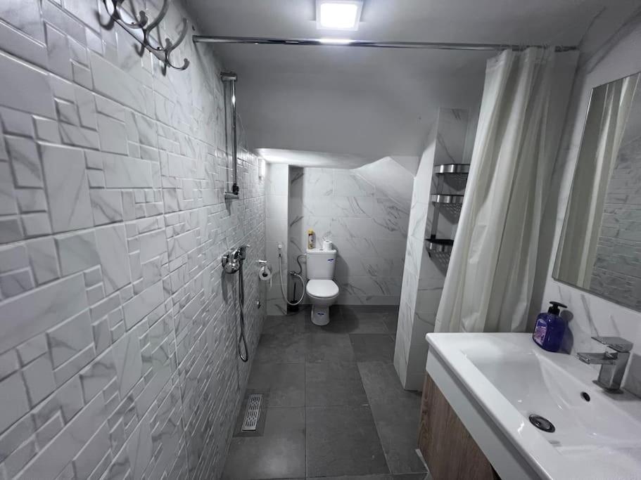 Koupelna v ubytování Appartement No 1 vue sur la cour