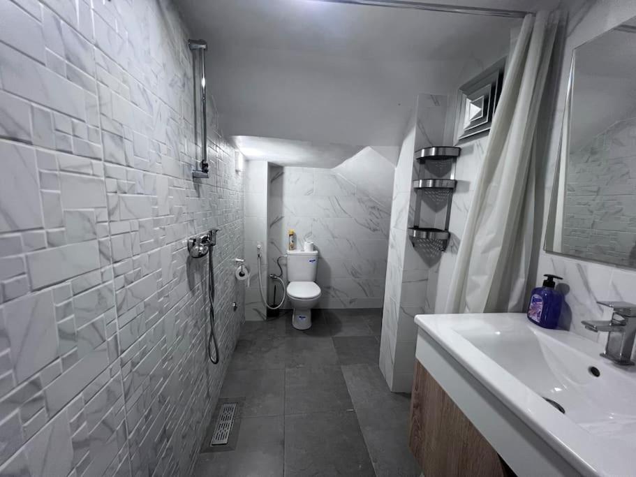 Koupelna v ubytování Appartement No 1 vue sur la cour