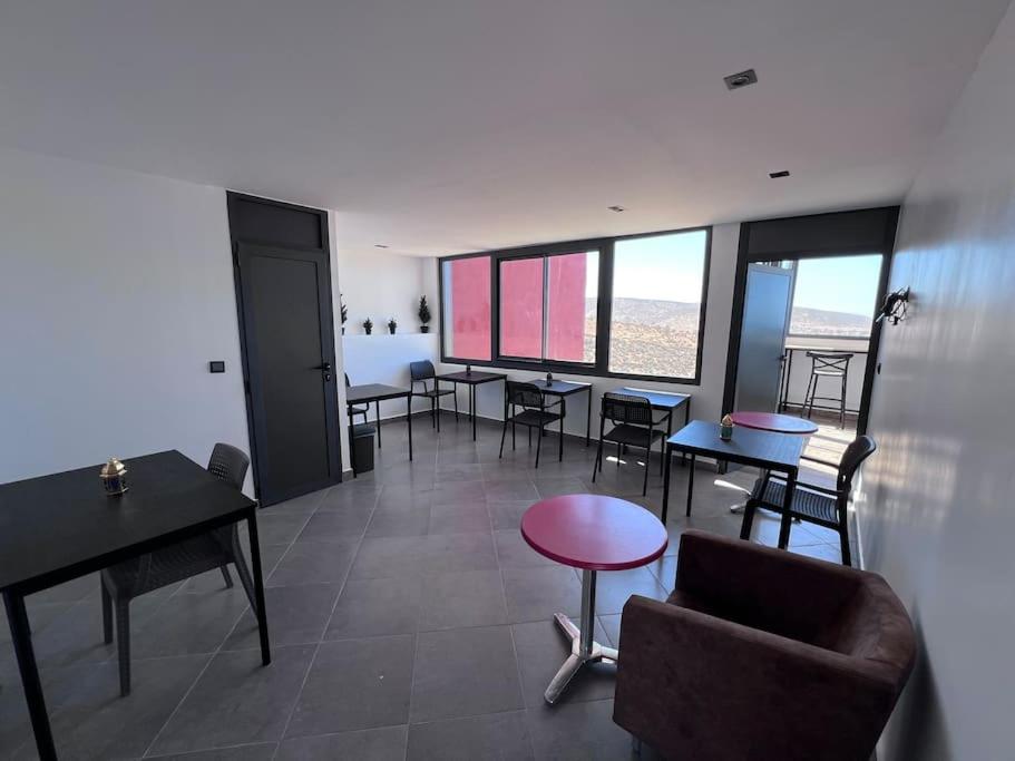 Posezení v ubytování Appartement No 1 vue sur la cour