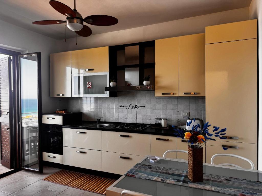 Kuchyň nebo kuchyňský kout v ubytování Stella Marina