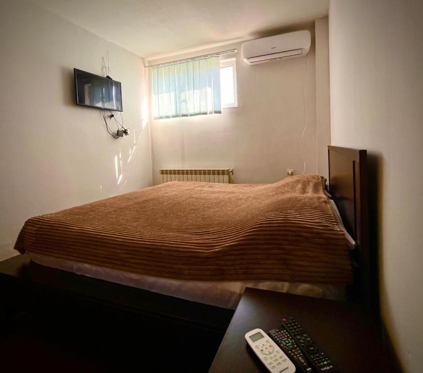 Postel nebo postele na pokoji v ubytování Red House