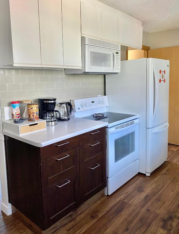 Köök või kööginurk majutusasutuses Mountain View Executive Suite