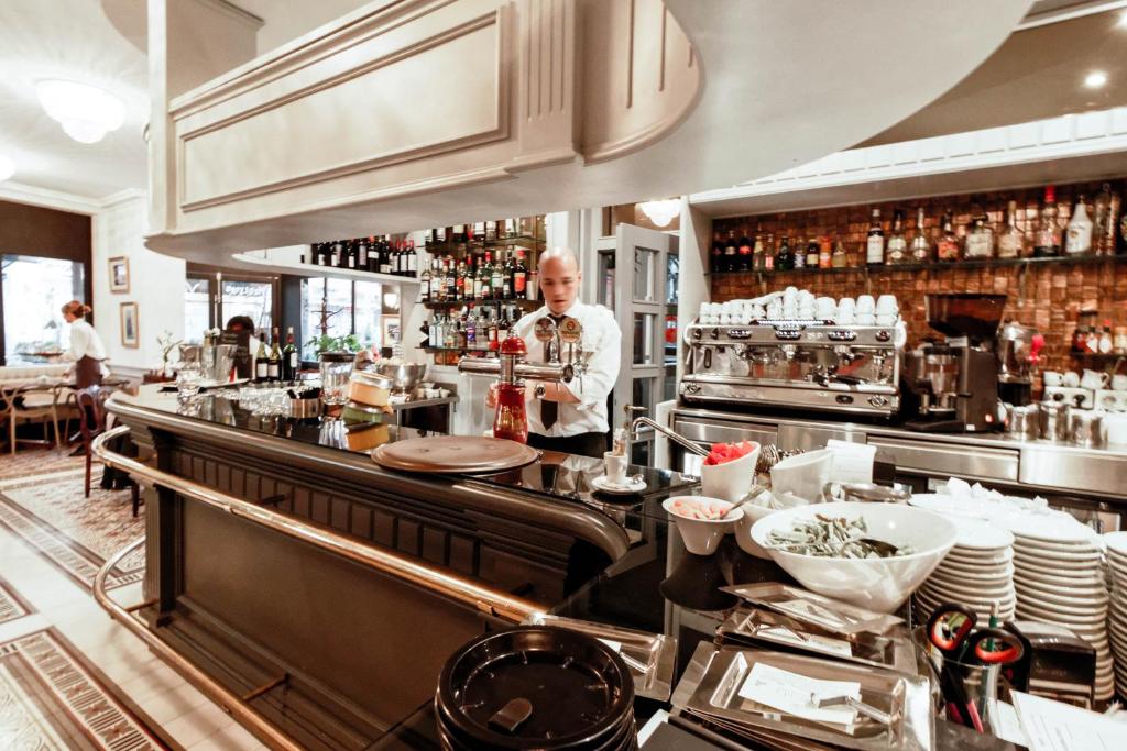 Nápoje v ubytování Hotel Restaurant Edmond's