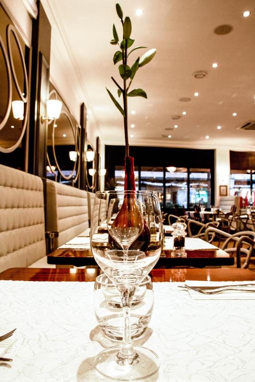 Posezení v ubytování Hotel Restaurant Edmond's