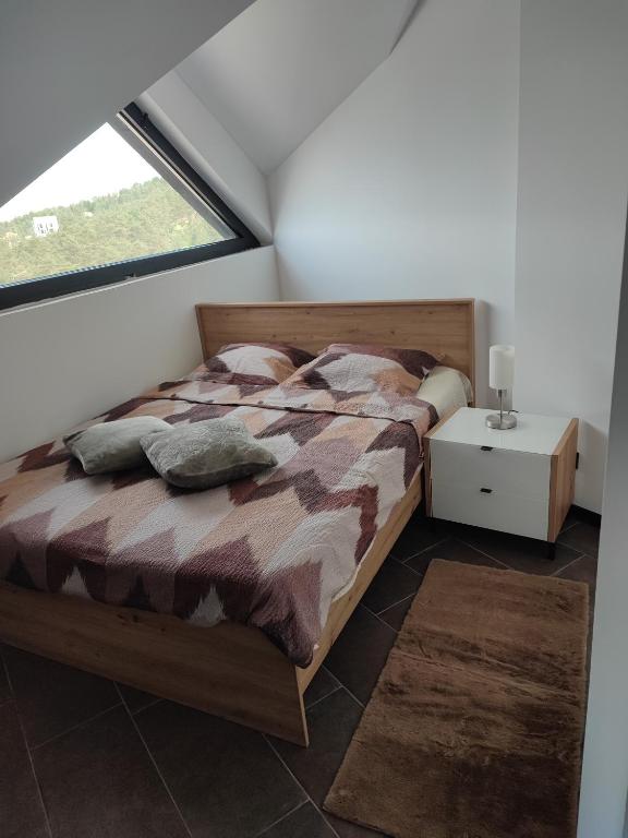 Postel nebo postele na pokoji v ubytování Diamond Hill 14