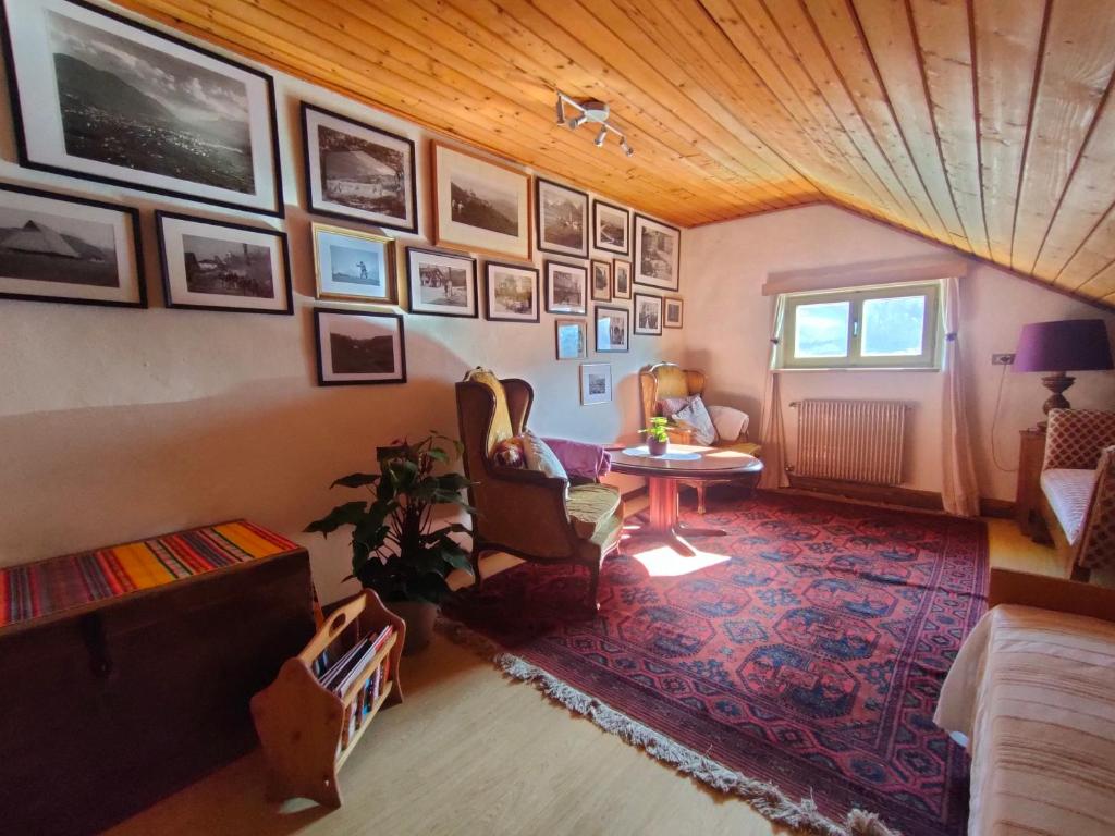 Posezení v ubytování Privatzimmervermietung Messner
