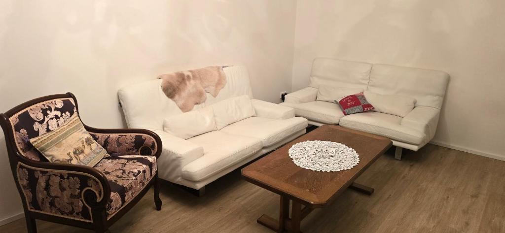 Posezení v ubytování Saska apartment