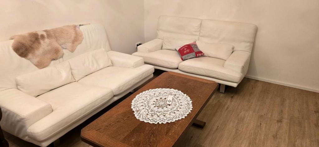 Posezení v ubytování Saska apartment