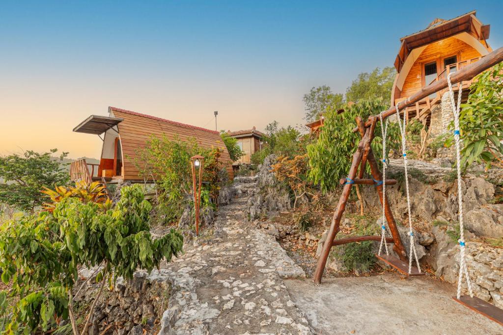 Zahrada ubytování Baron Beach Bungalow