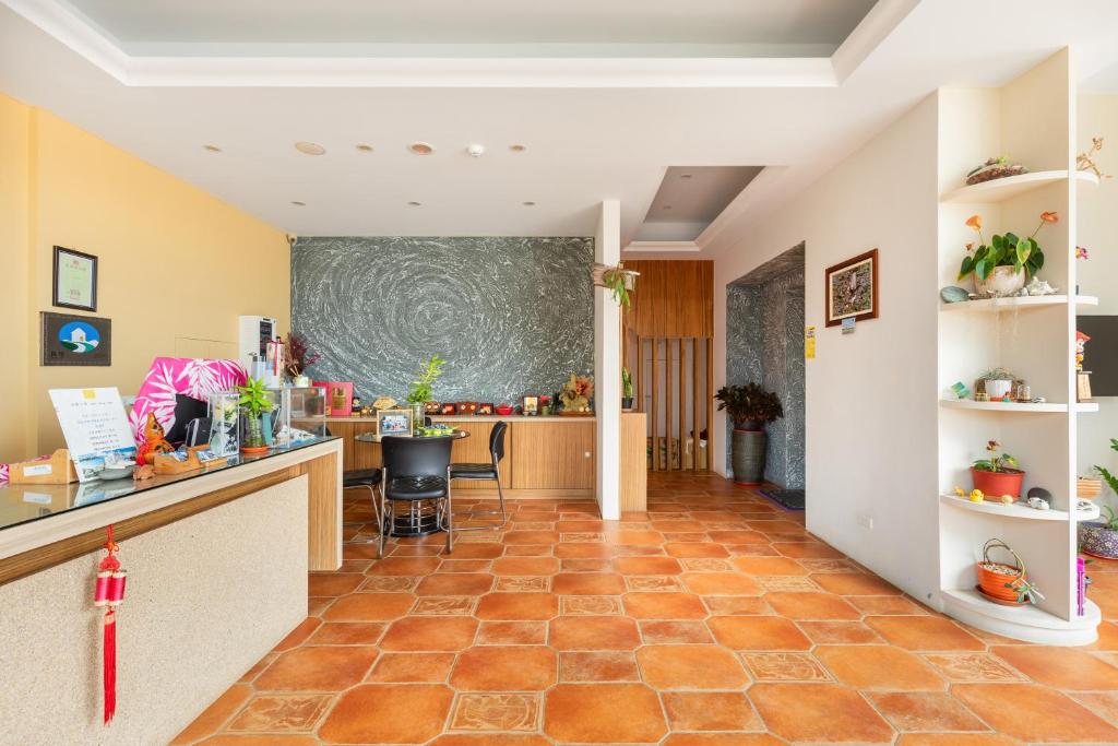 Kuchyň nebo kuchyňský kout v ubytování Kenting Shen's Homestay
