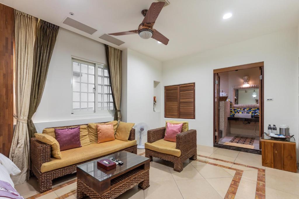 Posezení v ubytování Kenting Shen's Homestay