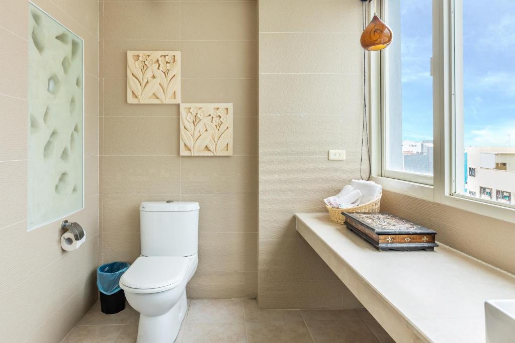 Koupelna v ubytování Kenting Shen's Homestay