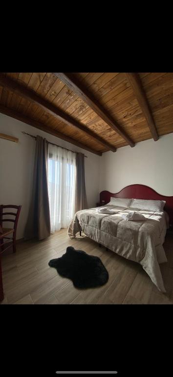 Postel nebo postele na pokoji v ubytování Is Cubas