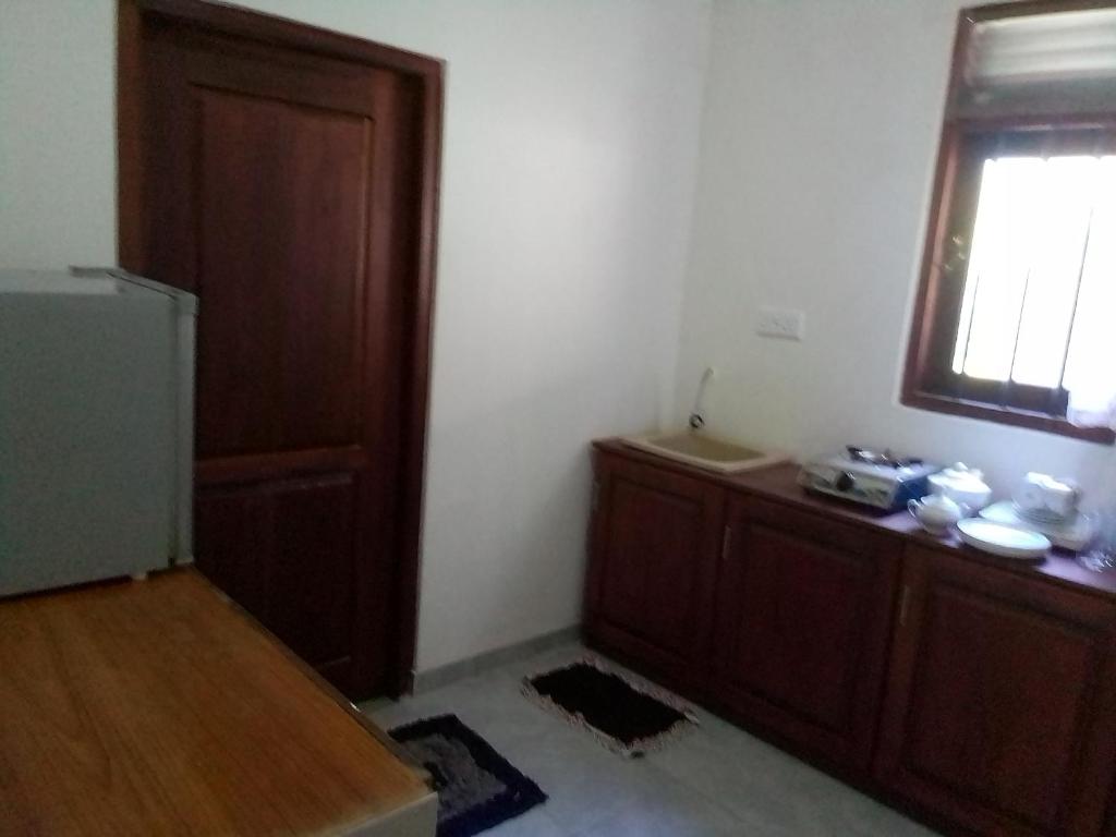 Kuchyň nebo kuchyňský kout v ubytování Avinkavilla