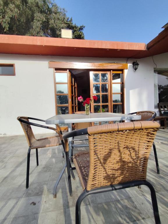 Balkón nebo terasa v ubytování Casa Campo Isabel Quinteros