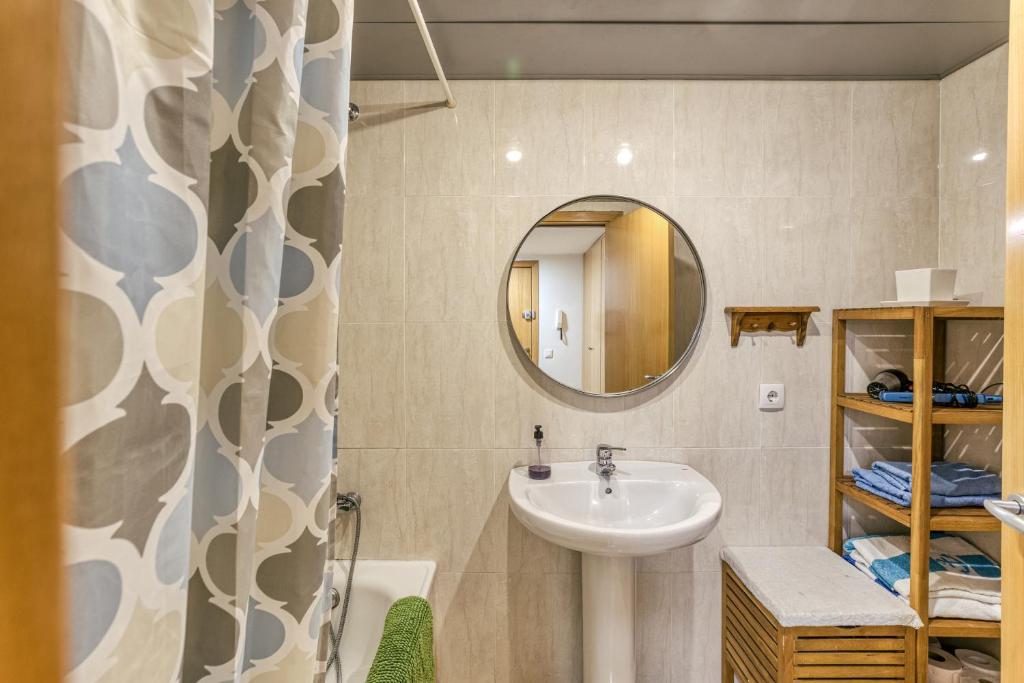 Koupelna v ubytování Loft Palamós