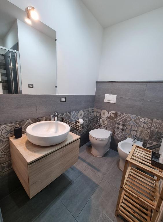 Koupelna v ubytování B&B TERRA DI MITI