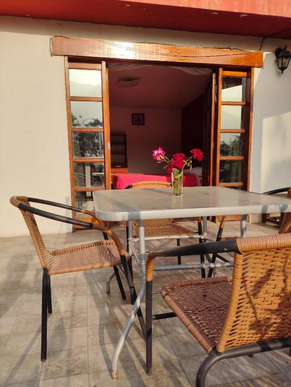 Balkón nebo terasa v ubytování Casa Campo Isabel Quinteros