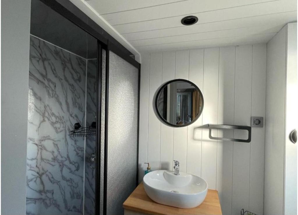 Koupelna v ubytování Bodrum Artemis Lodging and Wellness