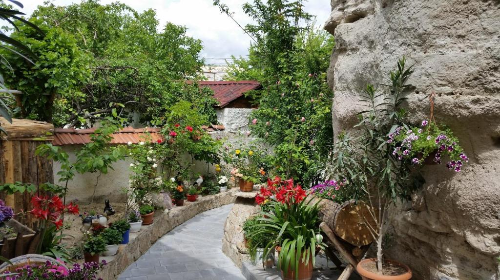 Zahrada ubytování Anatolia cave hotel Pension