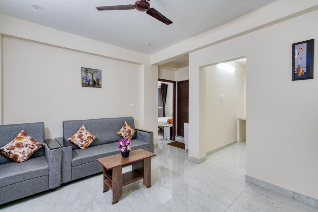 Posezení v ubytování AAFIYA LAKEVIEW APARTMENTS