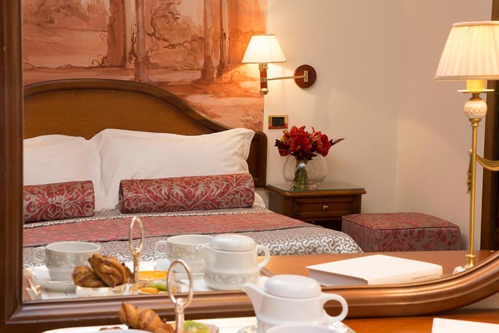 Posezení v ubytování Villa Pace Park Hotel Bolognese