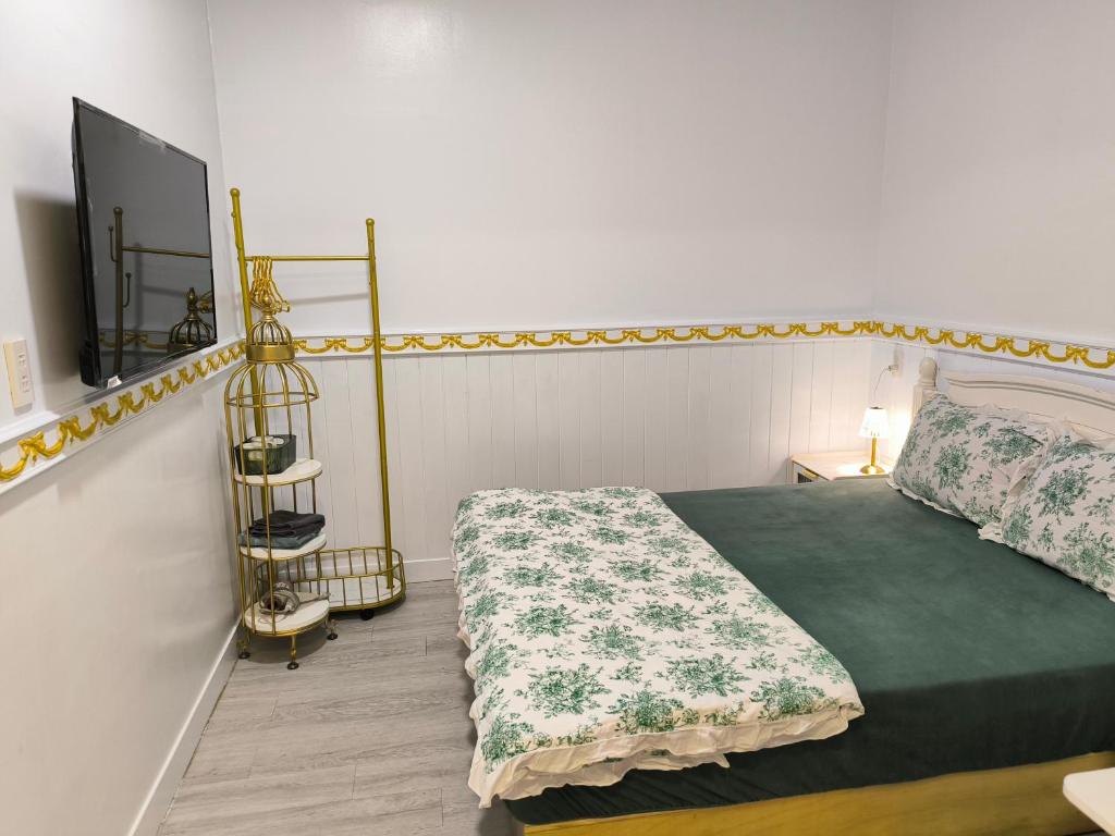 Postel nebo postele na pokoji v ubytování 橙舍一館 TW Hostel I