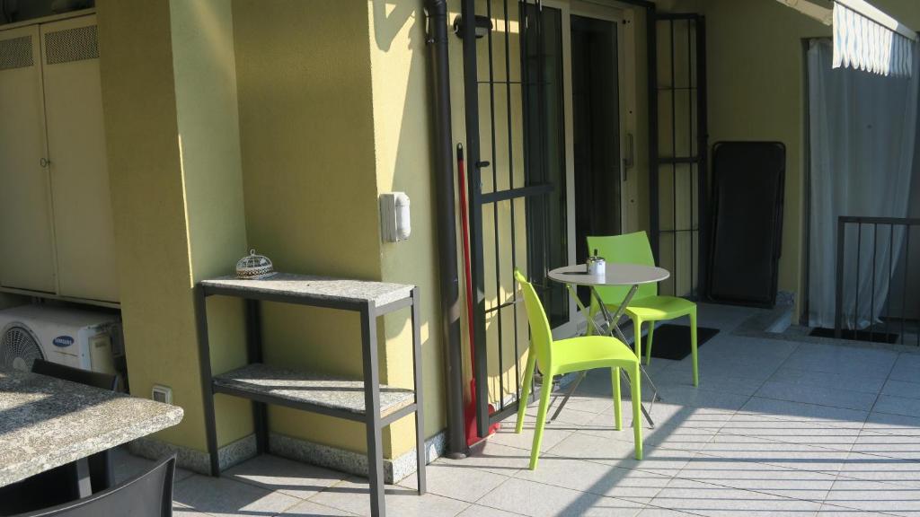 Balkón nebo terasa v ubytování A Nest 4 Family