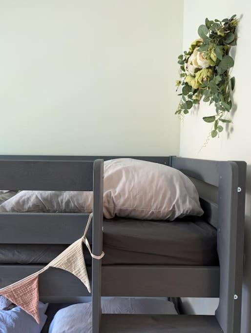 Posezení v ubytování Wohnung mit direktem Seeblick