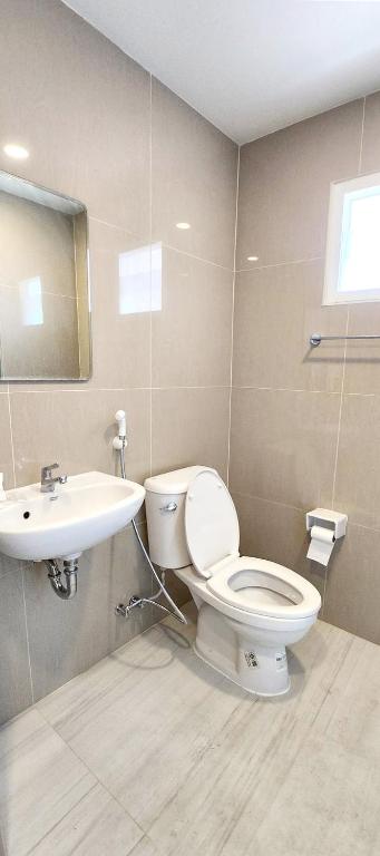 Koupelna v ubytování PR ROOM FOR RENT