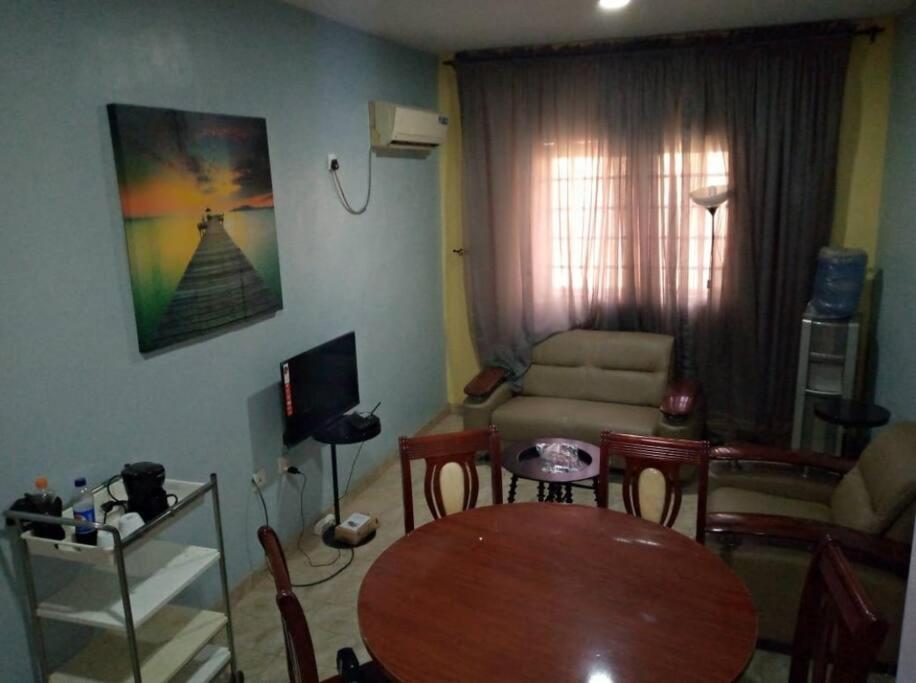 Posezení v ubytování XrisBun Apartment