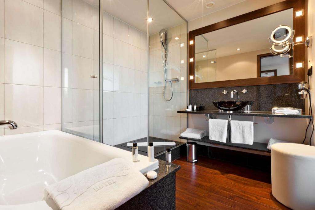 Koupelna v ubytování Flemings Selection Hotel Frankfurt-City