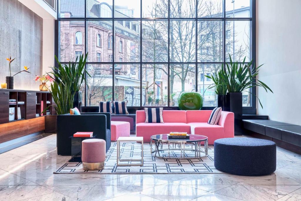 Posezení v ubytování Flemings Selection Hotel Frankfurt-City