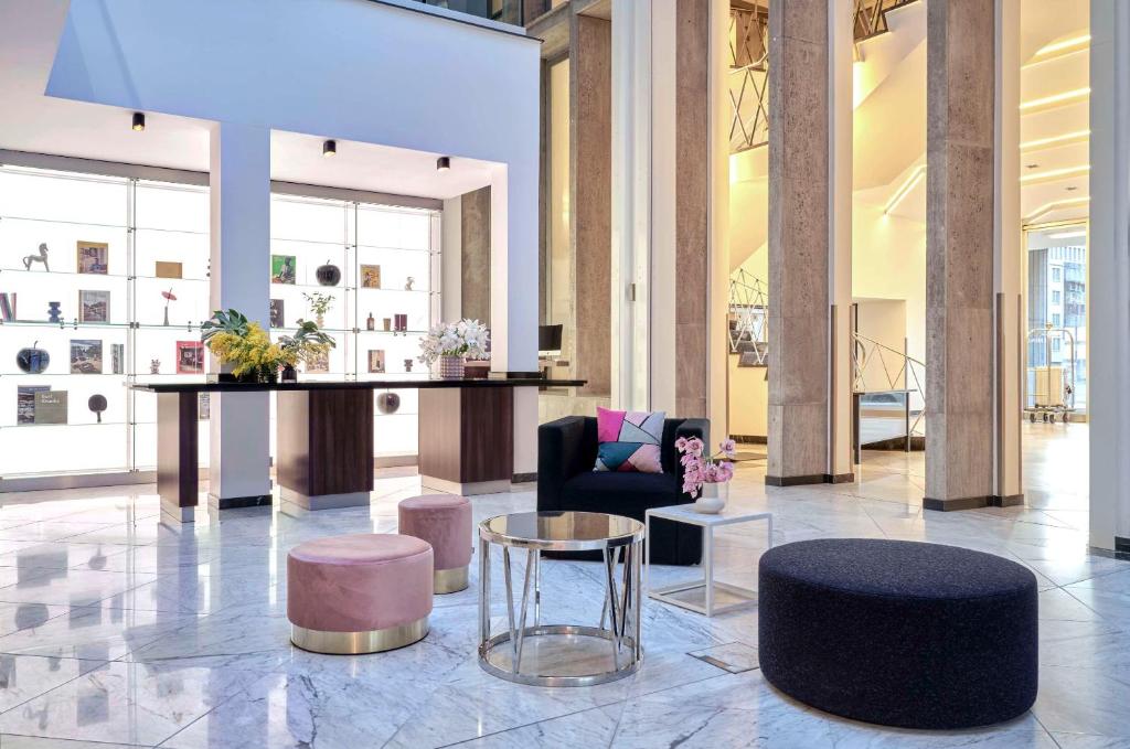 Posezení v ubytování Flemings Selection Hotel Frankfurt-City