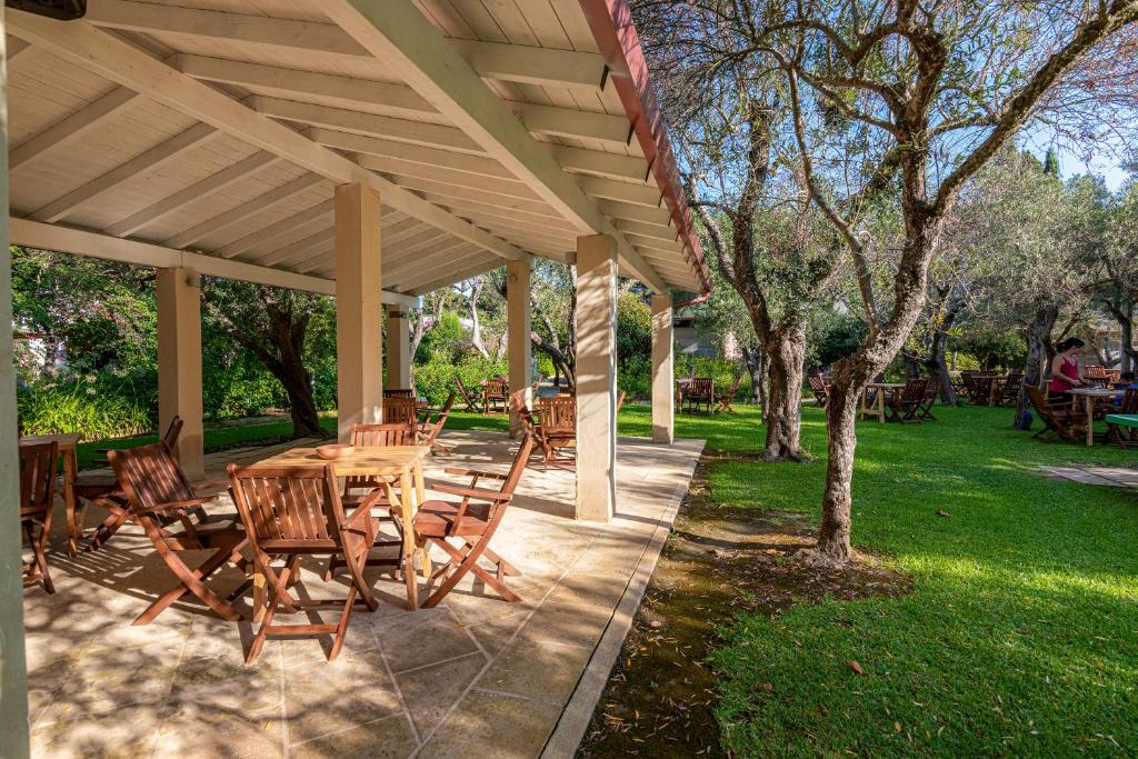 Zahrada ubytování Bio Agriturismo Salos
