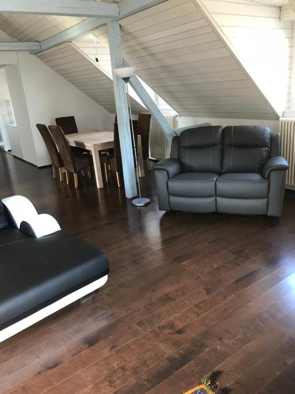Posezení v ubytování Ferienwohnung zentrale ruhige Lage auch gerne mit Kindern