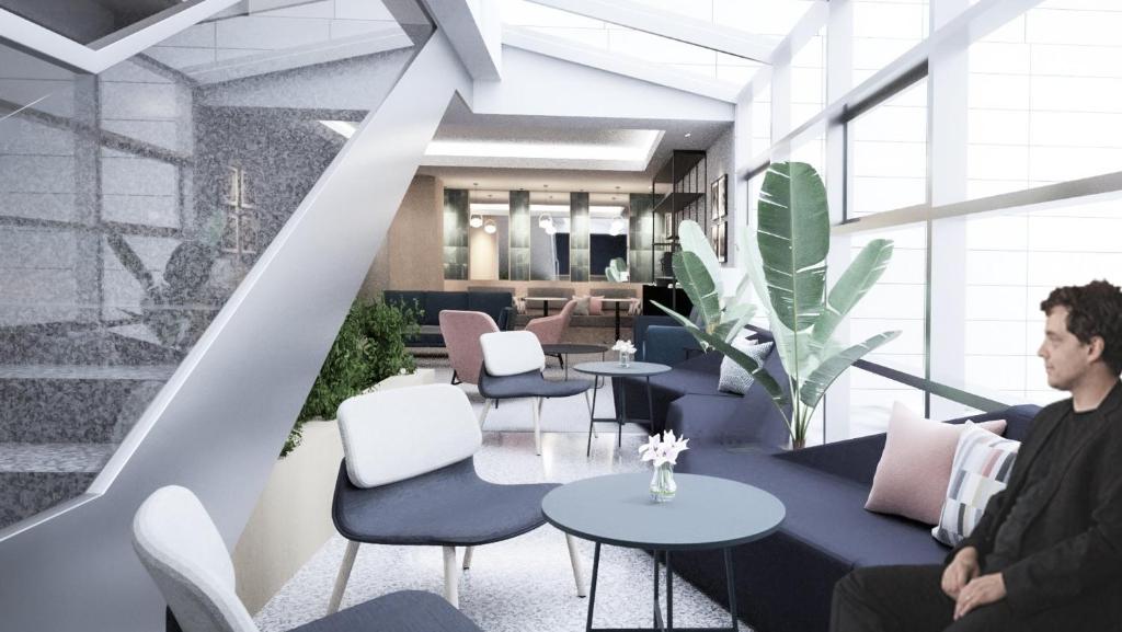 Hotel Crowne Plaza Madrid Airport - Resim 14