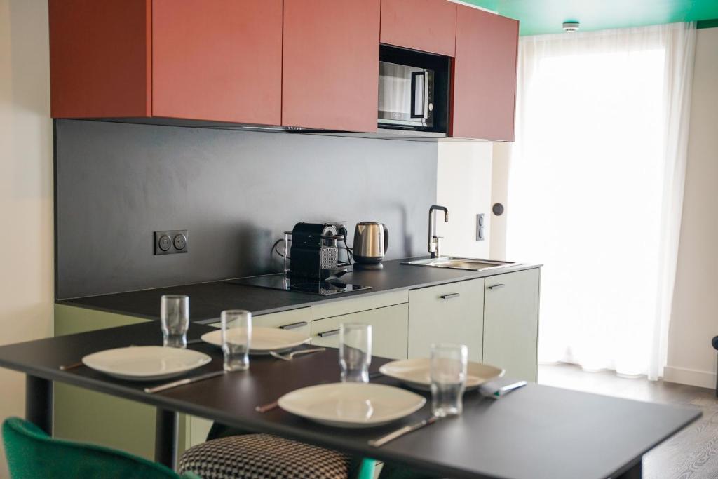 All Suites Appart Hôtel et Hôtel - Paris 13 - Porte d'Italie - Resim 34