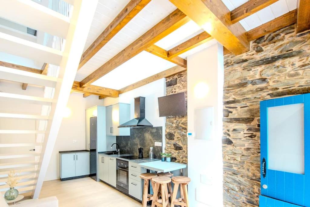 Køkken eller tekøkken på Casa del Puerto